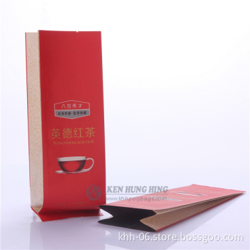 Hot Sale Customize Printed Gusset Kraft paper Tea Bags